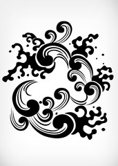 Japanese tribal Pattern