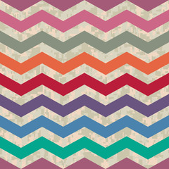 Fall Winter Chevron on top of Spring Summer Camo