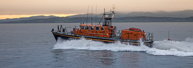 The RNLI Moelfre Lifeboat 