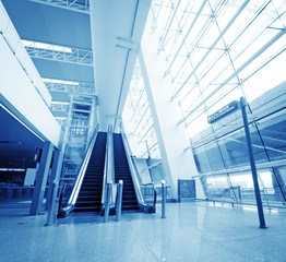 Interior of the airport