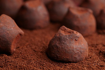 chocolate truffles