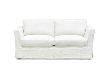white sofa