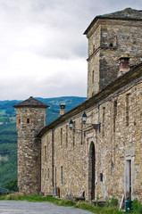 Castle of Golaso. Varsi. Emilia-Romagna. Italy.