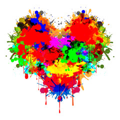 Colorful heart