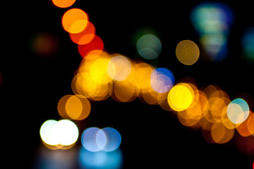 bokeh blurred out of focus background