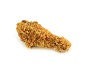 Golden brown fried chicken
