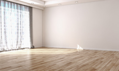 Empty living room