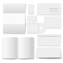 Corporate  identity Templates  Selected blank