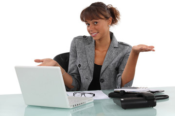 Secretary is lost for words