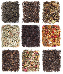 Tea leaves collection