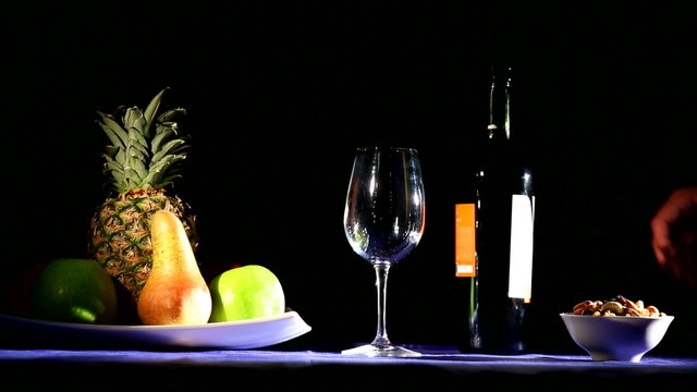 бокал с вином