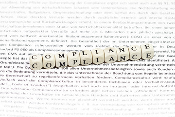 Obraz premium Compliance