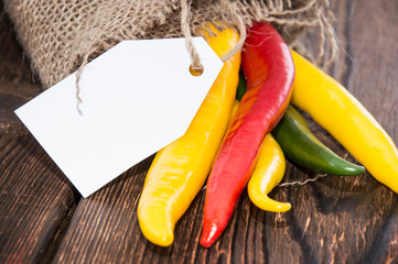 Mixed Chillis