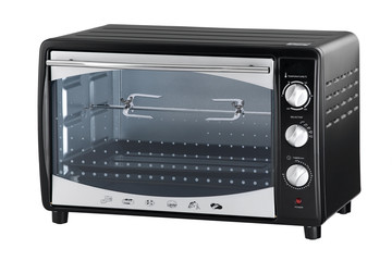 An electric oven for roasted chicken or baked bread