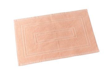 Beige carpet or doormat for cleaning feet