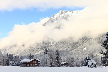 house in Alps