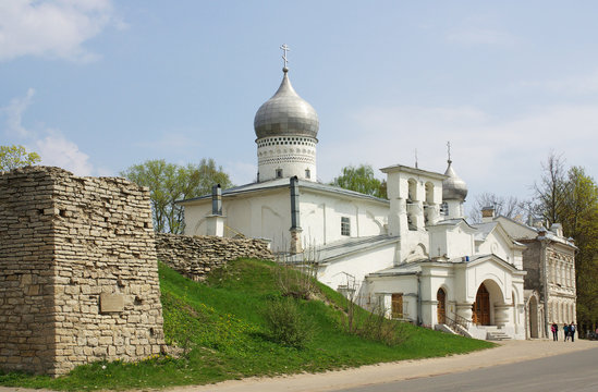 Church in Pskov, Russia