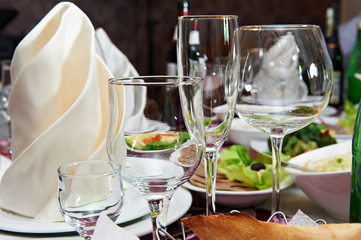 Wine glasses