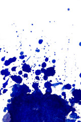Blue splatter - 49519148