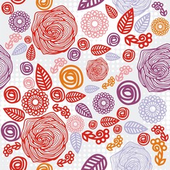 floral seamless texture