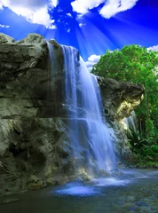 Rolgordijnen Magische waterval © feraru nicolae