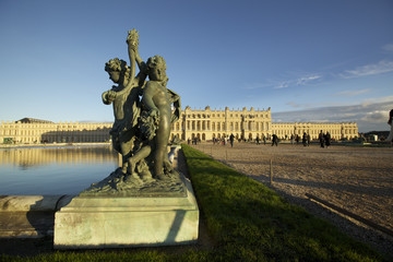 statues du château de Versailles