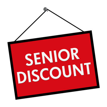 Senior Discount Sign