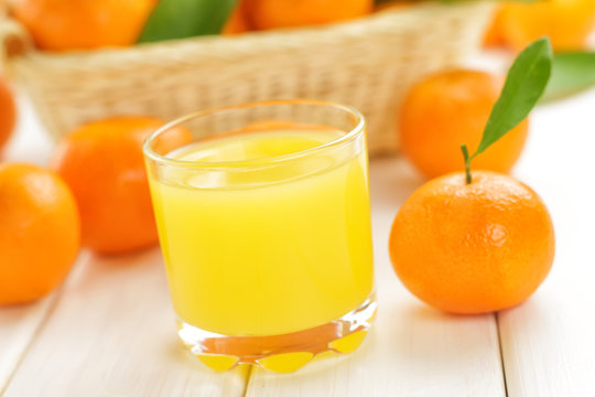 Tangerine juice