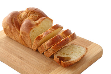 Brioche entamée