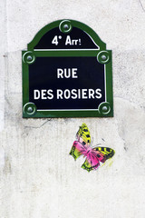 Rue des rosiers