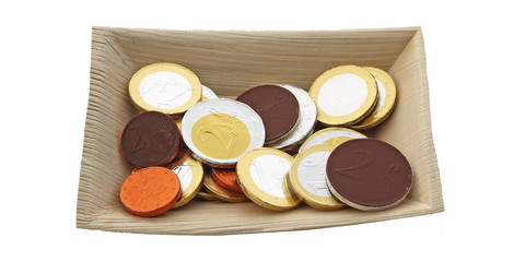 Monnaie en chocolat