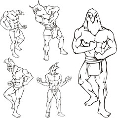 miscellaneous bird mascots