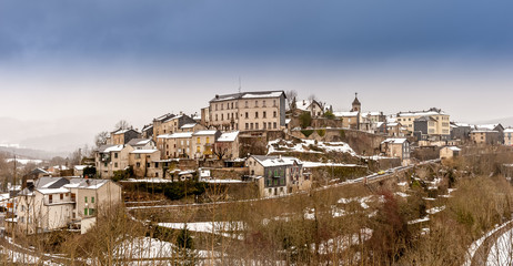 La Salvetat sur Agout en hiver