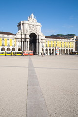 Fototapeta na wymiar Commerce Square - Lizbona