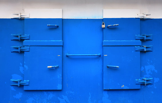 puertas de barco azules 9965f