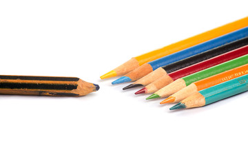 colored pencils