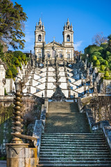 Bom Jesus do Monte Monastery, Braga, Portugal © dvoevnore