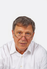 portrait of smart smiling business man