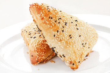 buns with sesame seeds