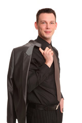 lässig und freundlich