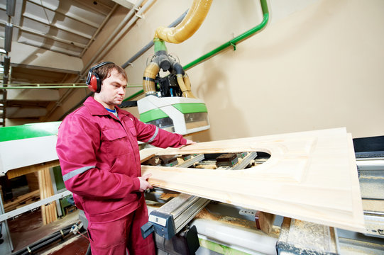 carpentry wood door production