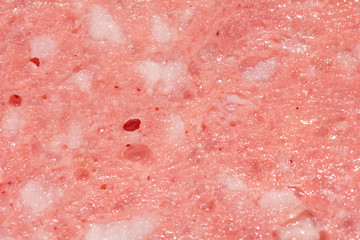 Fototapeta premium sausage as background. macro