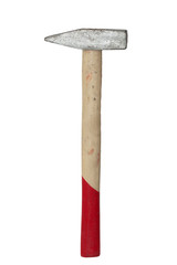 Hammer on a white background
