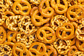 Pretzels background