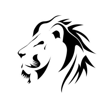 Logo Lion, strength and courage concept # Vector