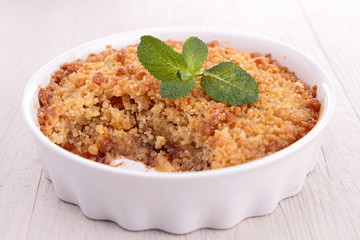 apple crumble