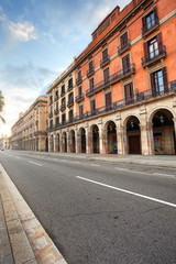 Fototapeta na wymiar architektura Barcelony. Hiszpania.