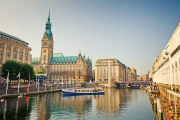 Fototapeten Hamburg © sborisov