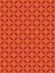 abstract seamless decorative red with orange pattern