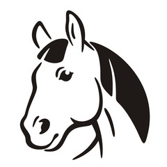 Symbol Logo Horse